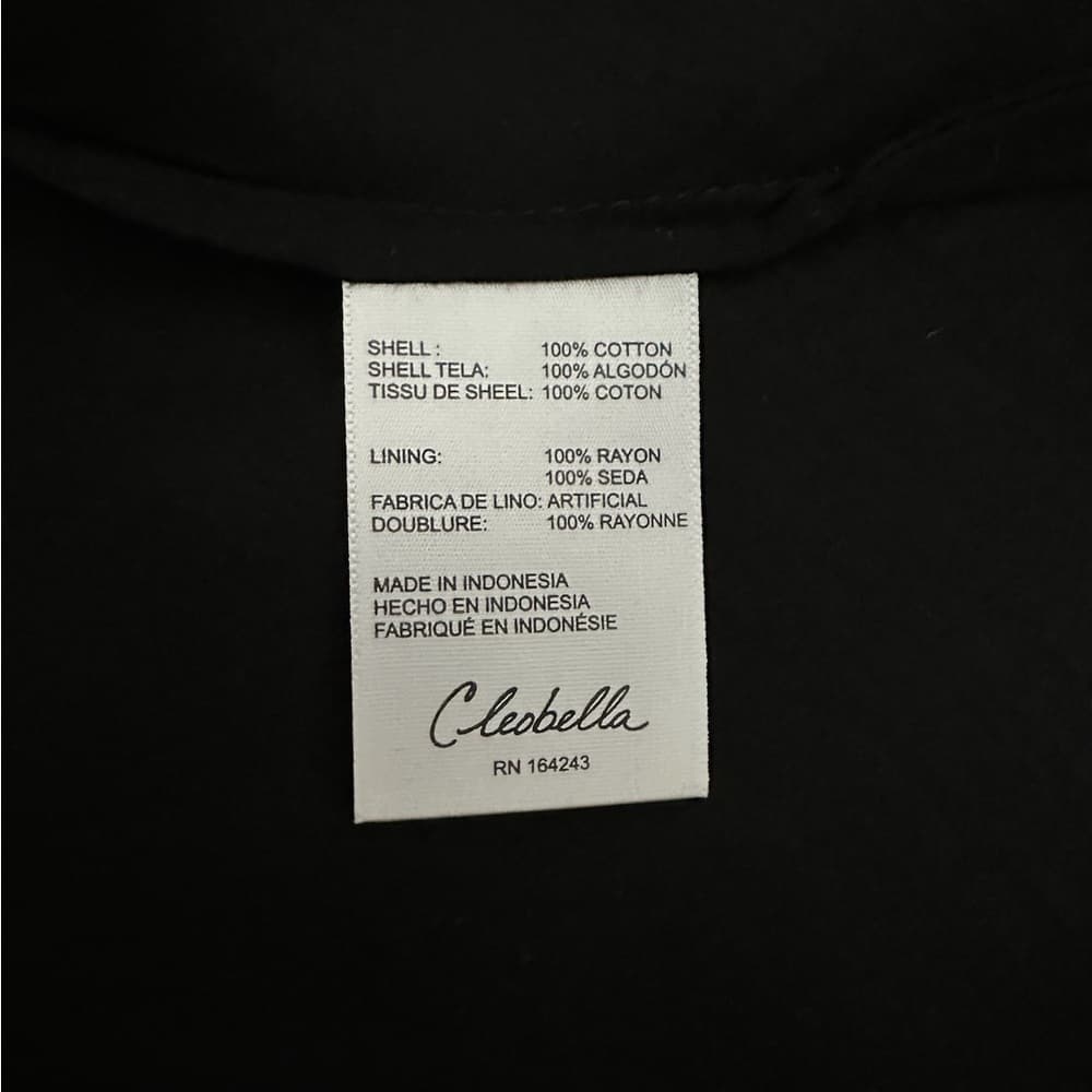 Cleobella Black Strappy Mini Slip Dress Size XS Vampy Minimalist Neutal - Thumbnail 6