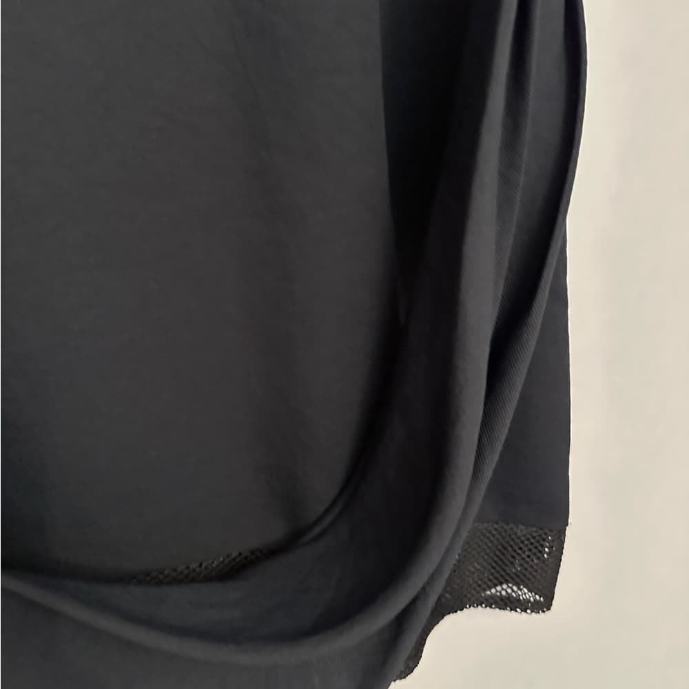 Rebecca Minkoff Acapulco Dress Navy Black Mesh Size 4 Sleek Sleeveless Office - Thumbnail 5