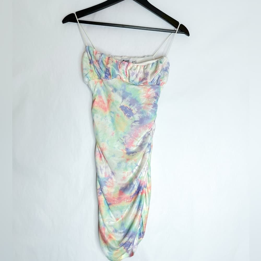 Princess Polly Penney Tie Dye Mini Dress US Size 4 - Thumbnail 14