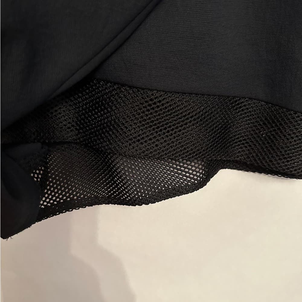 Rebecca Minkoff Acapulco Dress Navy Black Mesh Size 4 Sleek Sleeveless Office - Thumbnail 6