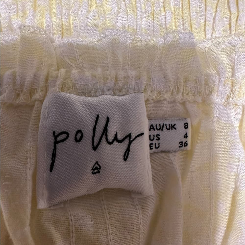 Princess Polly Korina Dress in Gingham Yellow and White US Size 4 Summer Mini - Thumbnail 8