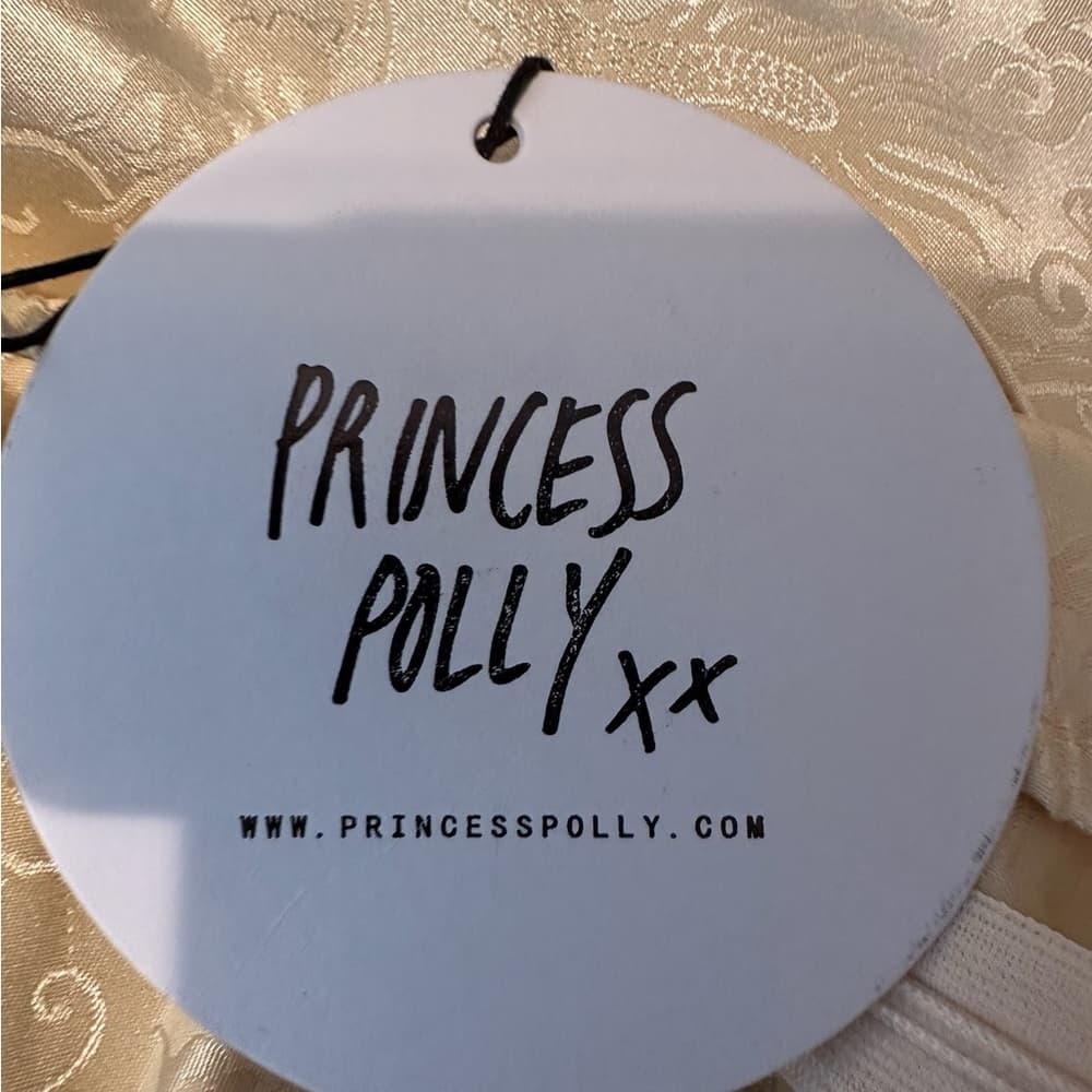NWT Princess Polly Champagne Pop Mini Dress Womens US Size 10 - Thumbnail 13