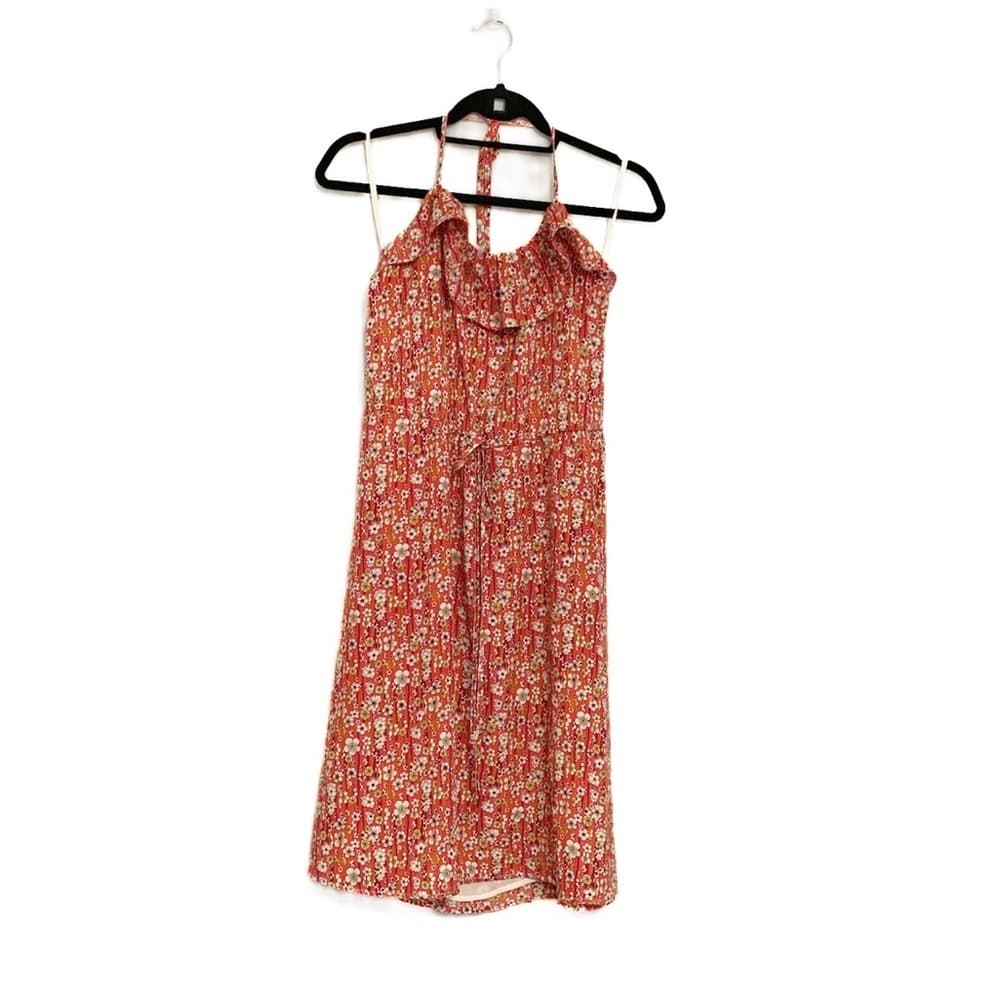Liberty of London x Target Floral Halter Dress Spring Girly Multi-Color Medium