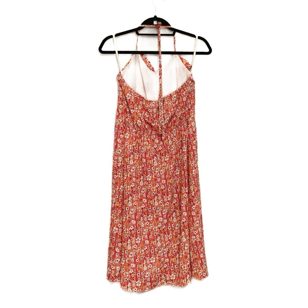 Liberty of London x Target Floral Halter Dress Spring Girly Multi-Color Medium - Thumbnail 2