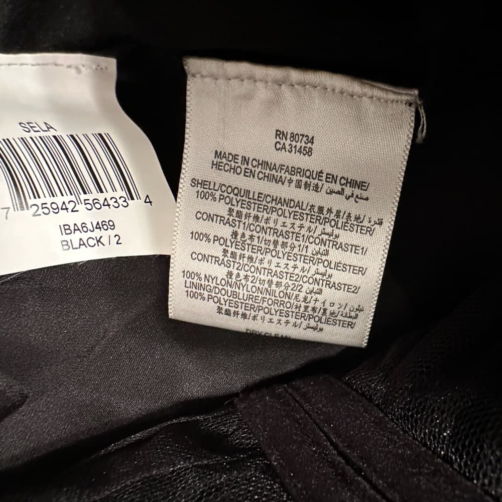 NWT BCBGMAXAZRIA Black Strapless Dress Size 2 Mini Corset Mesh Cocktail Y2K - Thumbnail 2