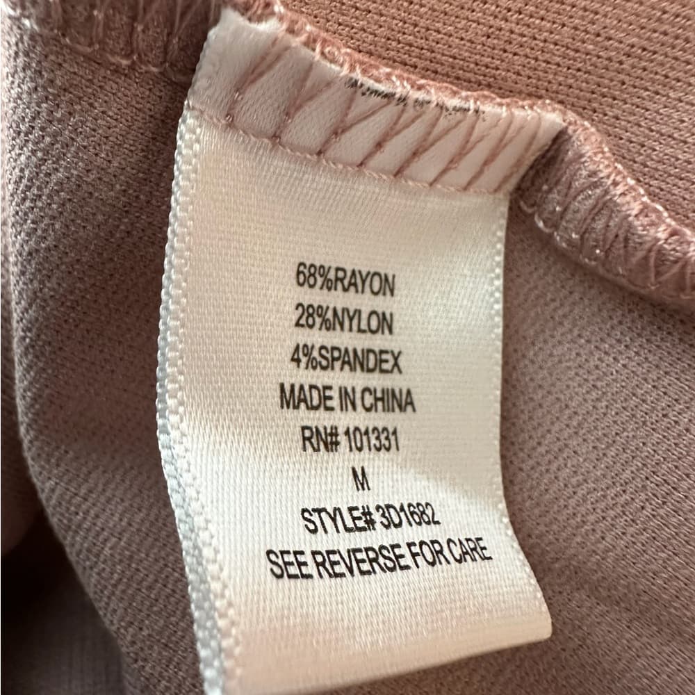 NWT Charlotte Russe Y2K Mauve Blush Pink Lattice Lace-up Bodycon Dress Medium - Thumbnail 2