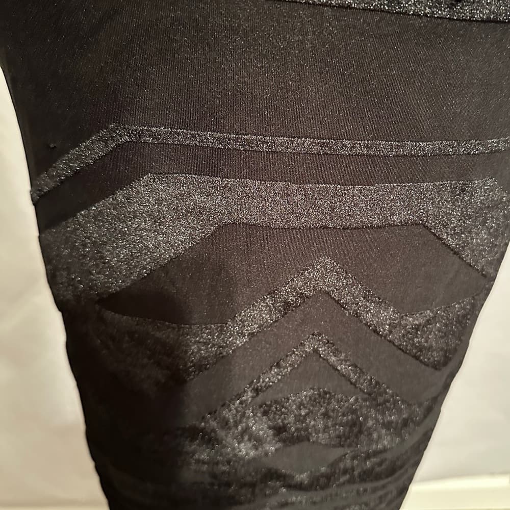 NWT Nasty Gal Collection Black Mesh Velvet Burnout Halter Midi Dress Size Medium - Thumbnail 7