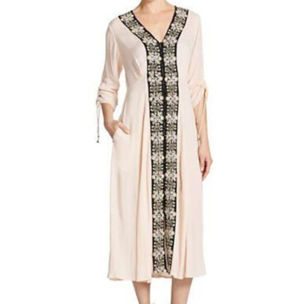 Free People Journey to the Horizon Dress / Bohemian festival look Size 8 - Thumbnail 13