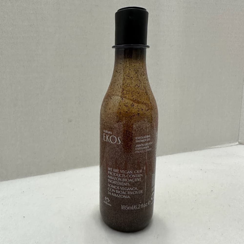 NEW Ekos Tukuma Exfoliating Shower Gel 185ml Vegan - Thumbnail 4
