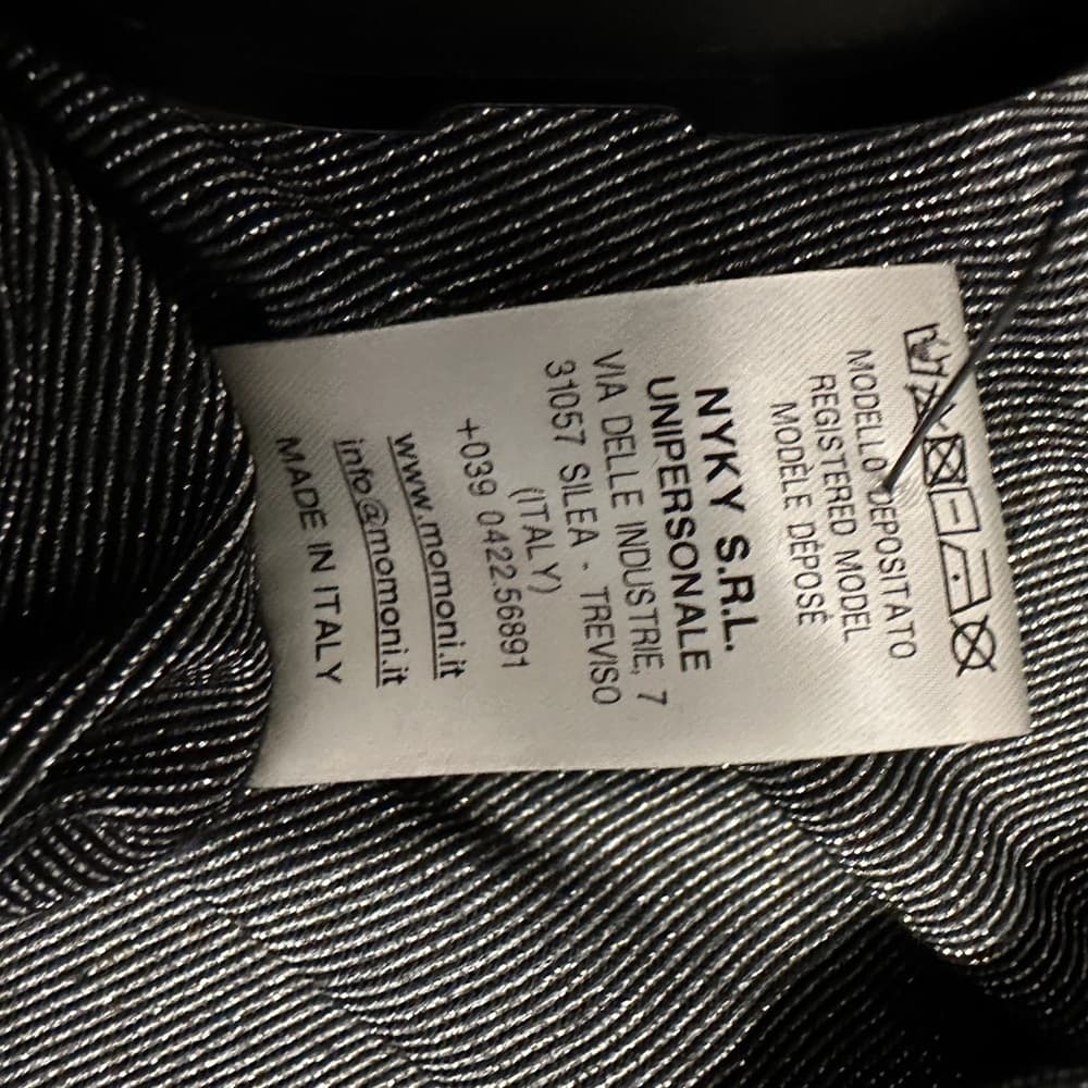 Momoni Black Silver Metallic Long Sleeve Gathered Waist Dress IT 40 / US 2 NWOT - Thumbnail 11