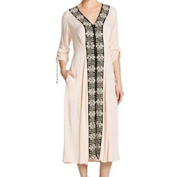 Free People Journey to the Horizon Dress / Bohemian festival look Size 8 - Thumbnail 14