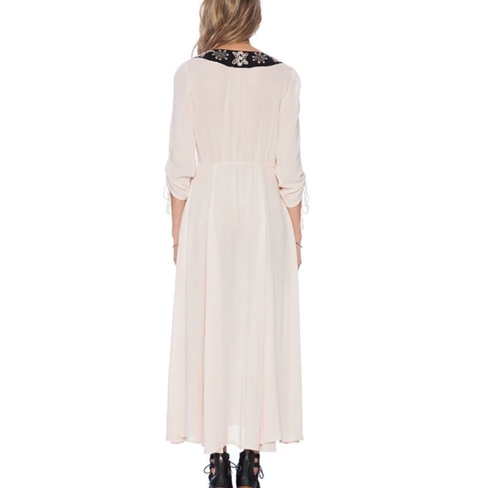 Free People Journey to the Horizon Dress / Bohemian festival look Size 8 - Thumbnail 7