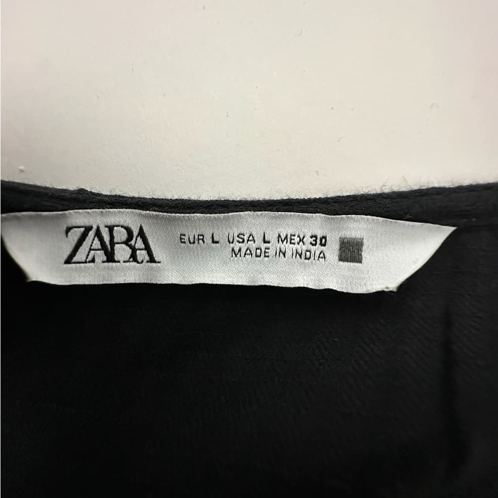 Zara Sequin Beaded Embroidered Strap Dress Size Large Boho Resort Minimal - Thumbnail 15