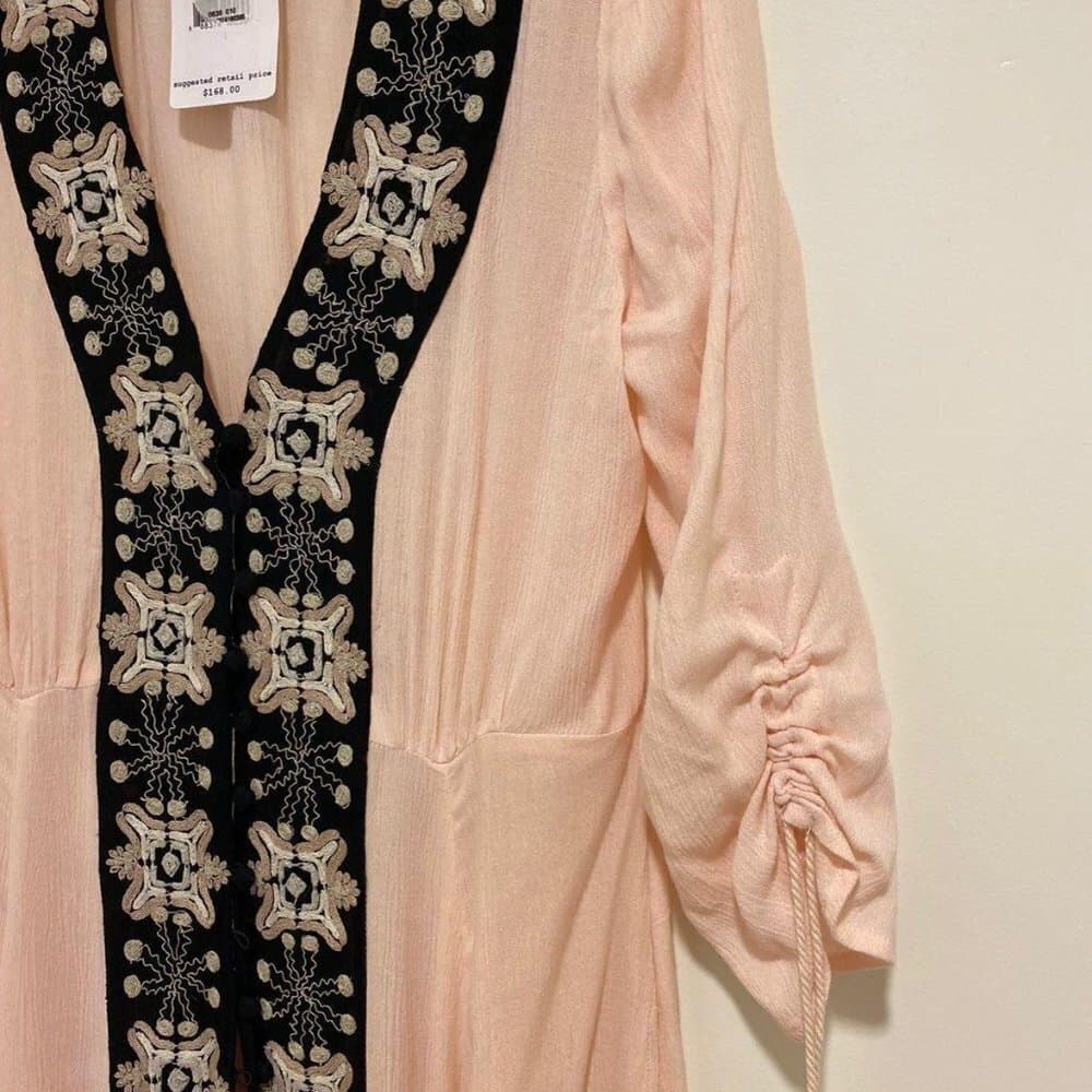 Free People Journey to the Horizon Dress / Bohemian festival look Size 8
