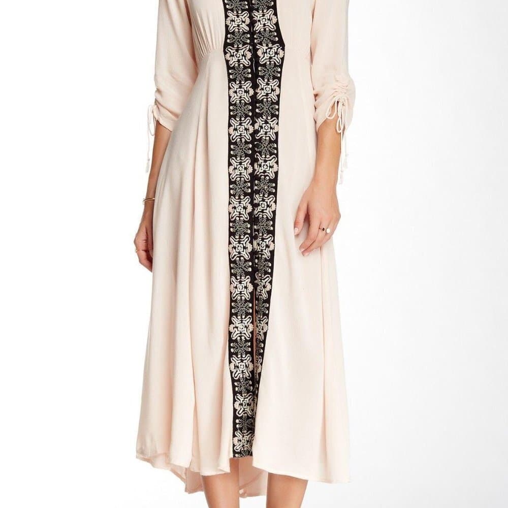 Free People Journey to the Horizon Dress / Bohemian festival look Size 8 - Thumbnail 6
