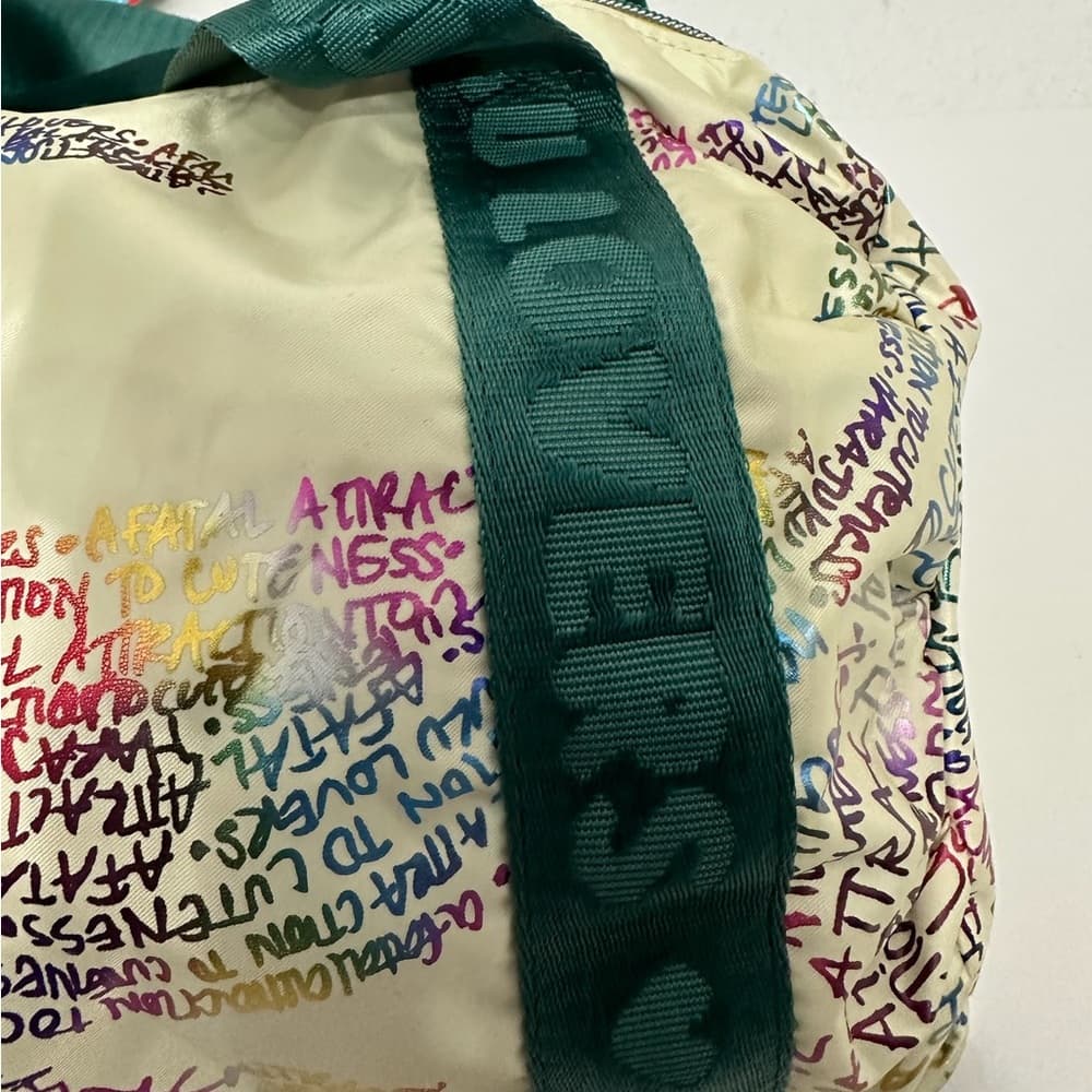 NWT Harajuku Lovers Y2K Deadstock Multicolor Purse Handbag Koosh Girl Keychain - Thumbnail 7
