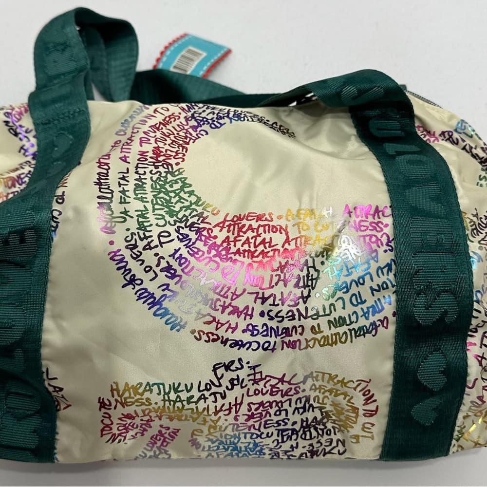 NWT Harajuku Lovers Y2K Deadstock Multicolor Purse Handbag Koosh Girl Keychain - Thumbnail 8