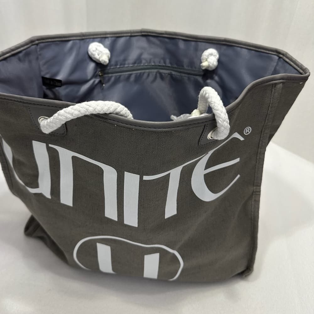 Unite Logo Canvas Tote Bag with Rope Handles - Great Gift for Hair Stylist! - Thumbnail 3