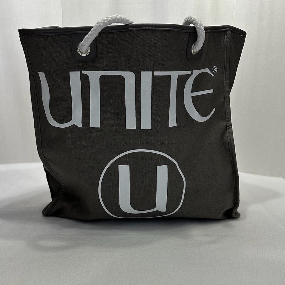 Unite Logo Canvas Tote Bag with Rope Handles - Great Gift for Hair Stylist! - Thumbnail 2