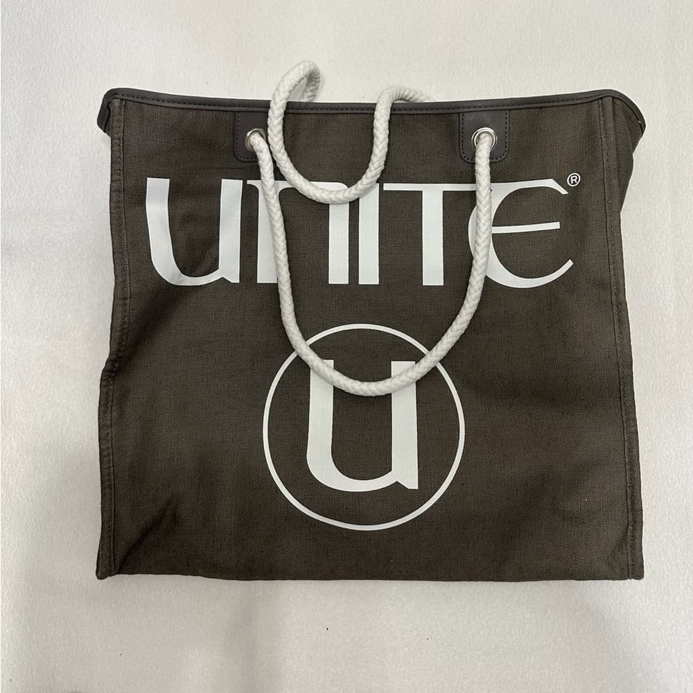 Unite Logo Canvas Tote Bag with Rope Handles - Great Gift for Hair Stylist!
