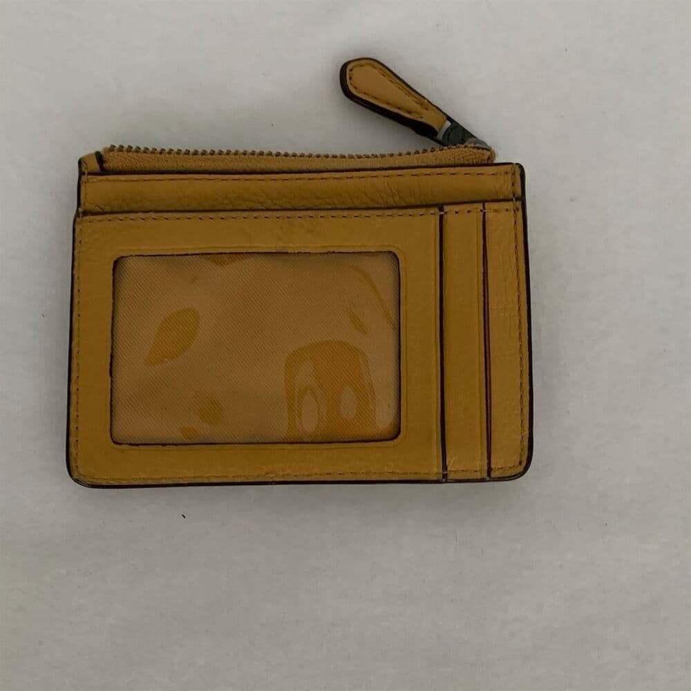 Coach Peanuts Card Case Leather Snoopy Woodstock Wallet limited edition SEE NOTE - Thumbnail 6
