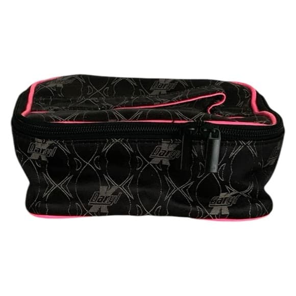 Daryl K for Beauty.com Black & Hot Pink Overnight Bag Makeup Toiletries Case - Thumbnail 9