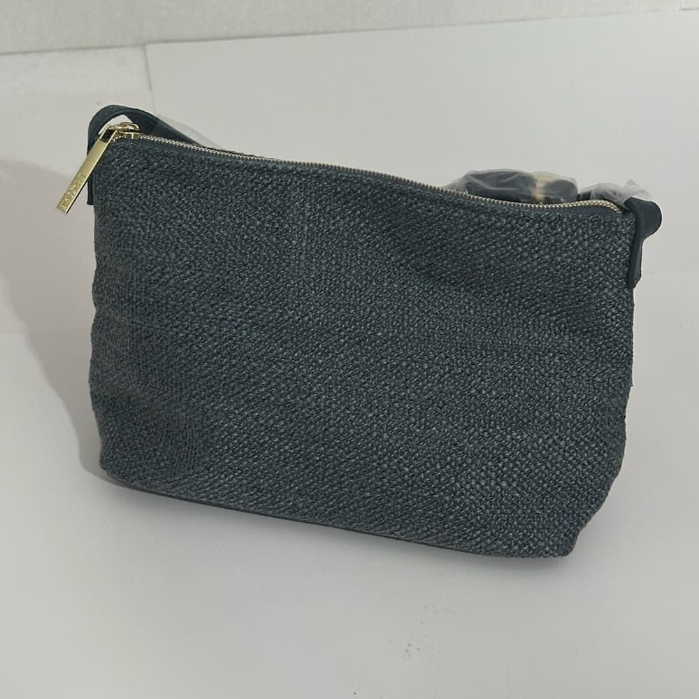 NEW Lancôme Fabric Tweed & Faux Leather Crossbody Bag Great Gift / Travel Bag - Thumbnail 5