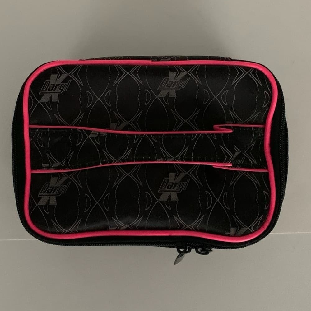 Daryl K for Beauty.com Black & Hot Pink Overnight Bag Makeup Toiletries Case - Thumbnail 5