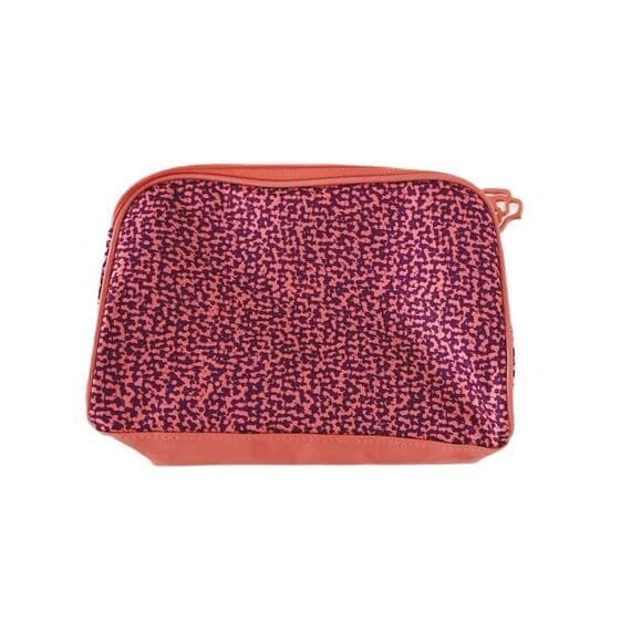 Lancôme Paris Makeup Cosmetics Travel Bag Rose Flower Zipper Closure - Thumbnail 9