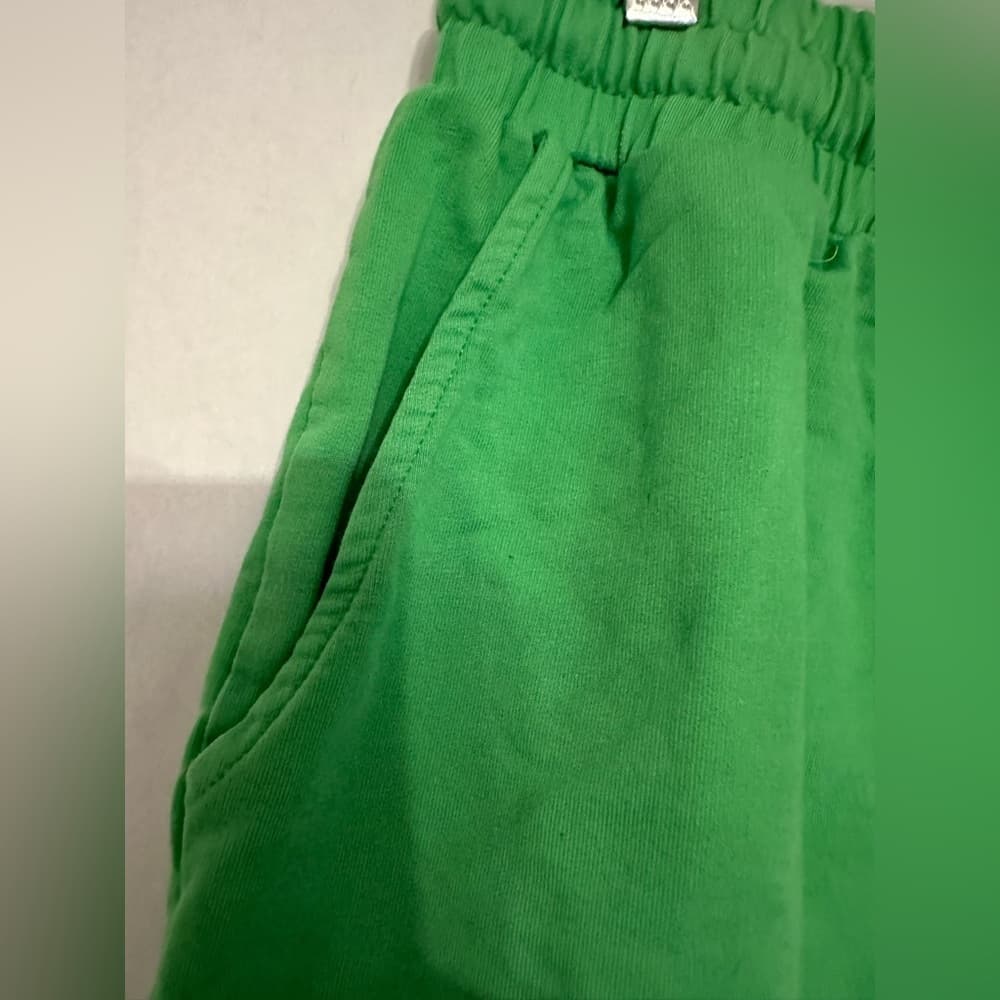 ASOS Actual Relaxed Runner Short with Apple Logo in Green Men’s Small - Thumbnail 9