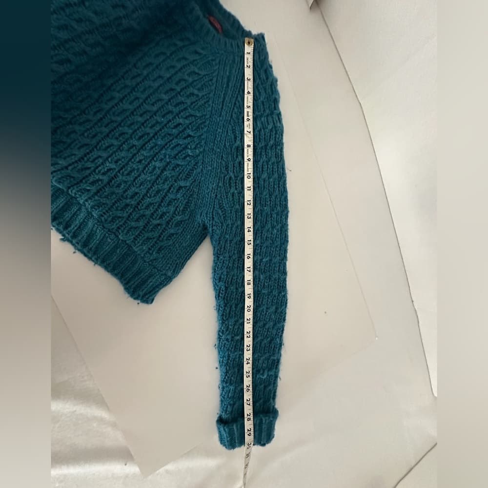 Barena Italy Golena Alpe Cable Knit Alpaca Wool Chunky Sweater SHRUNK SEE NOTES - Thumbnail 4