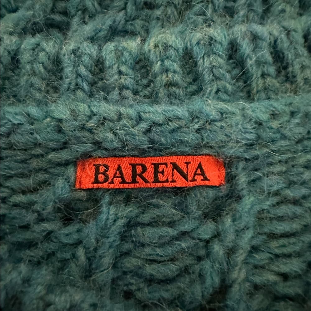 Barena Italy Golena Alpe Cable Knit Alpaca Wool Chunky Sweater SHRUNK SEE NOTES
