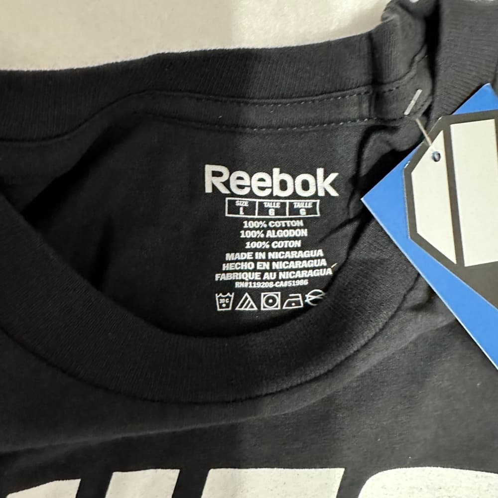 NWT Reebok x UFC Fight Night 78 Monterrey T-Shirt Deadstock Brown Gastelum Lamas - Thumbnail 5