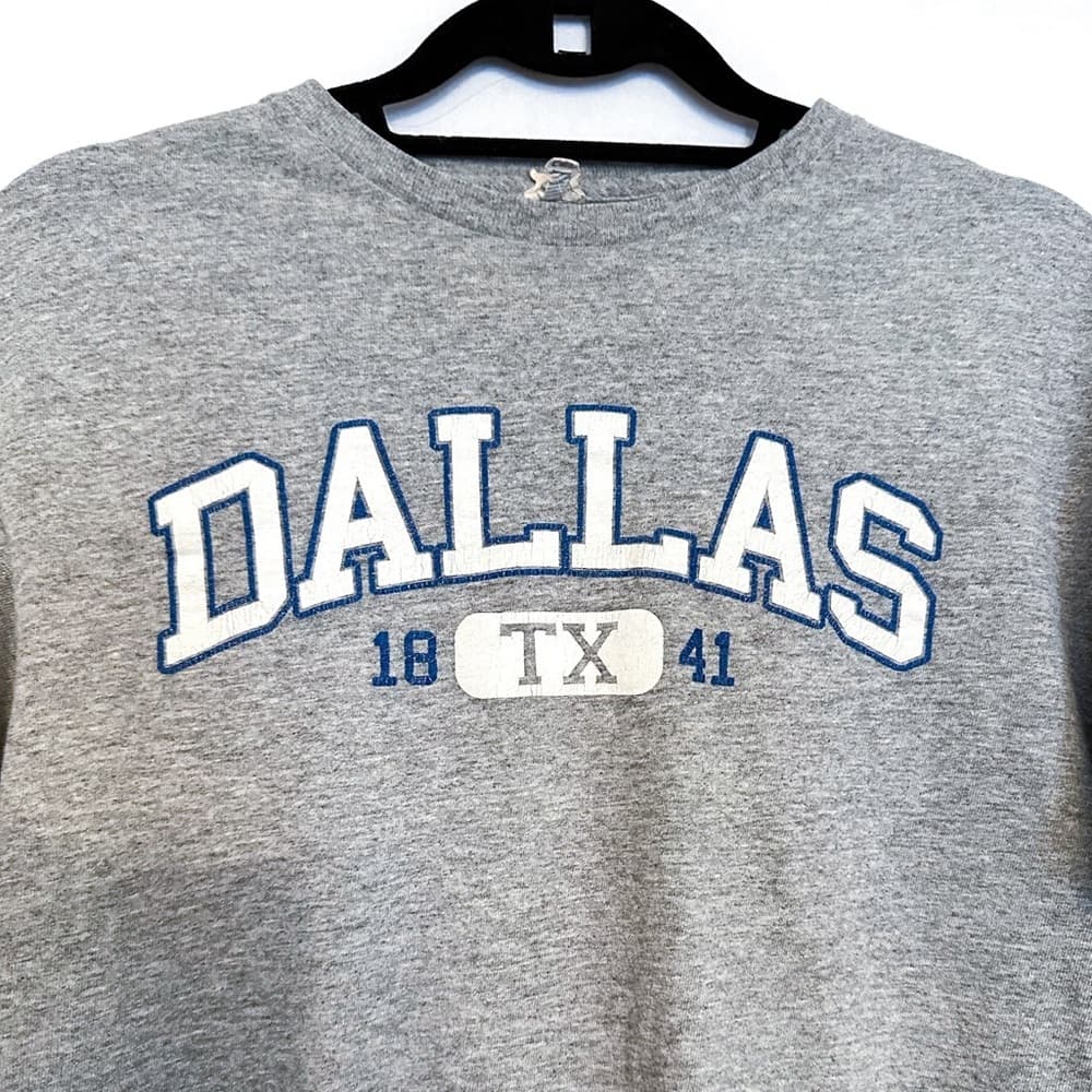 Delta Dallas TX Texas Graphic Tee Men’s Medium T-Shirt Vintage 2000s Y2K Retro - Thumbnail 13