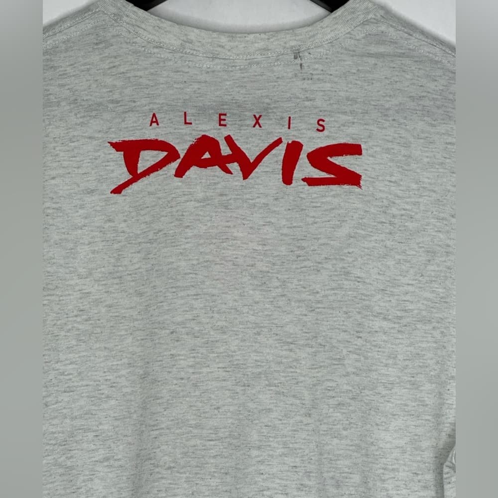 NWT UFC Ally-Gator Alexis Davis Graphic Tee White Size Large Deadstock MMA Fight - Thumbnail 7