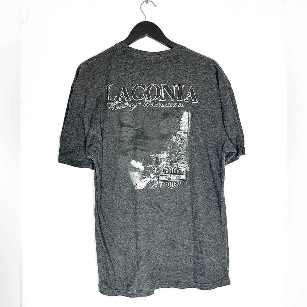 Harley-Davidson Built For Speed Graphic Tee T-Shirt 2015 Laconia NH Mens X-Large - Thumbnail 5