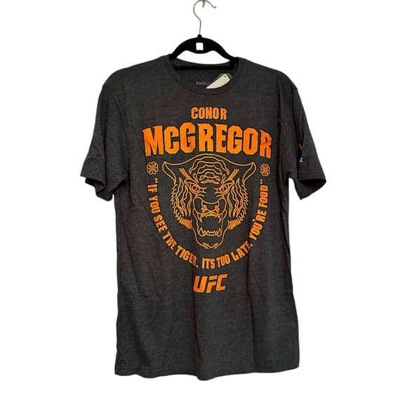 Reebok X UFC Conor McGregor Shirt If You See the Tiger It’s Too Late You’re Food - Thumbnail 12