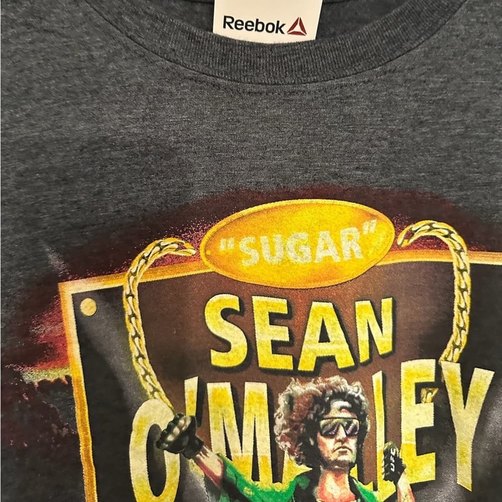 NWT UFC X Reebok Sugar Sean O’Malley T-shirt Victory Royale 2018 Tee Mens Medium - Thumbnail 7