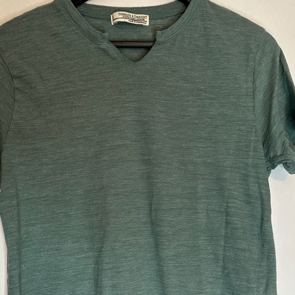 Threads 4 Thought Sustainable Apparel Windsor Notch Neck Tee Mens Size Small - Thumbnail 7