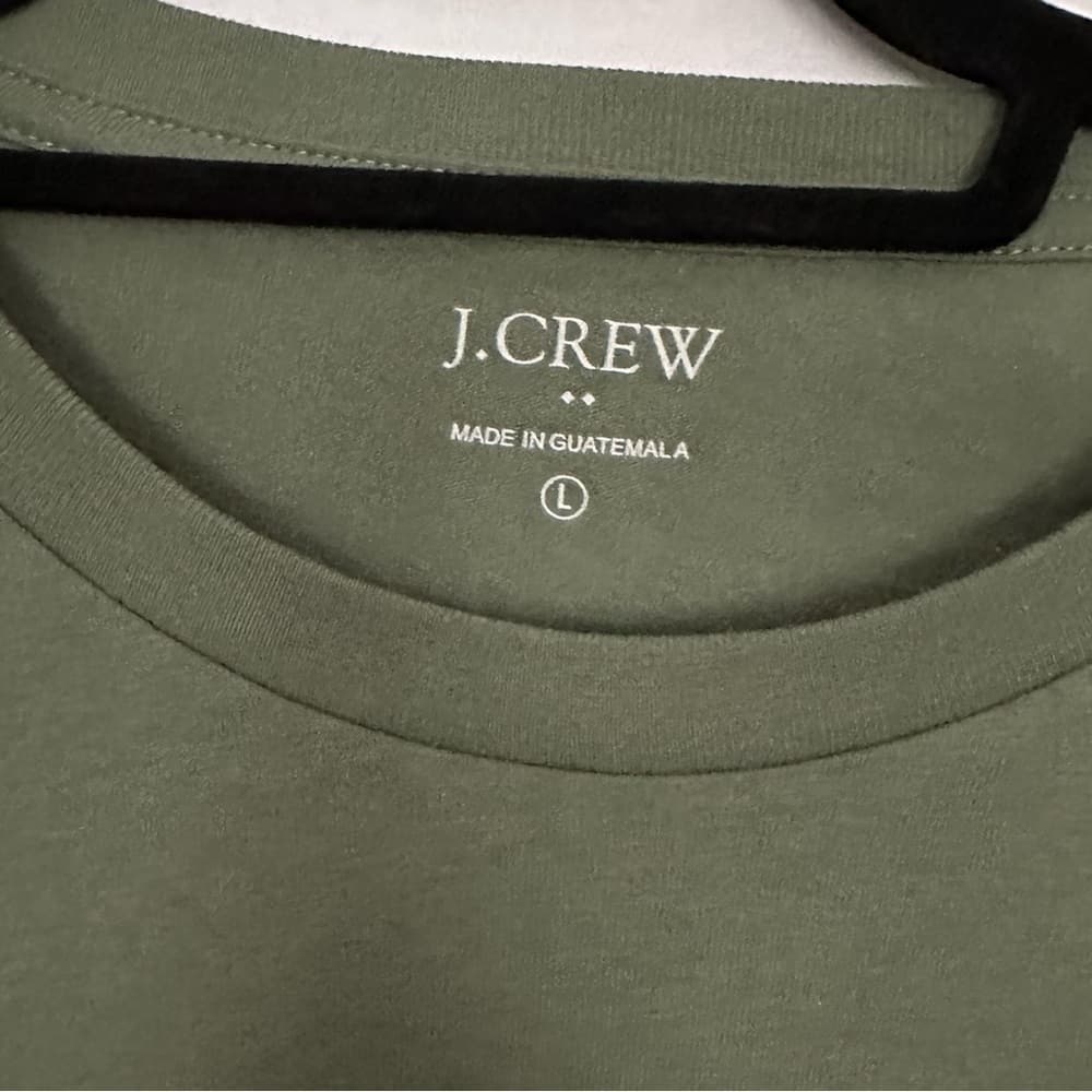 NWT J. Crew Factory Dog Graphic Tee T-shirt Unisex Summer Classic Logo Large - Thumbnail 5