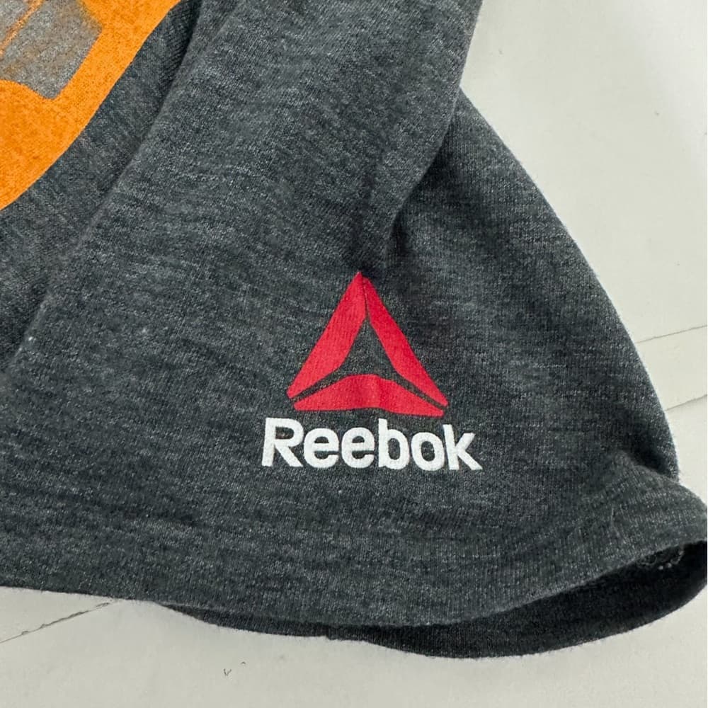 NWT Reebok UFC Conor McGregor Graphic Tee Notorious Black Heather Size Large - Thumbnail 8
