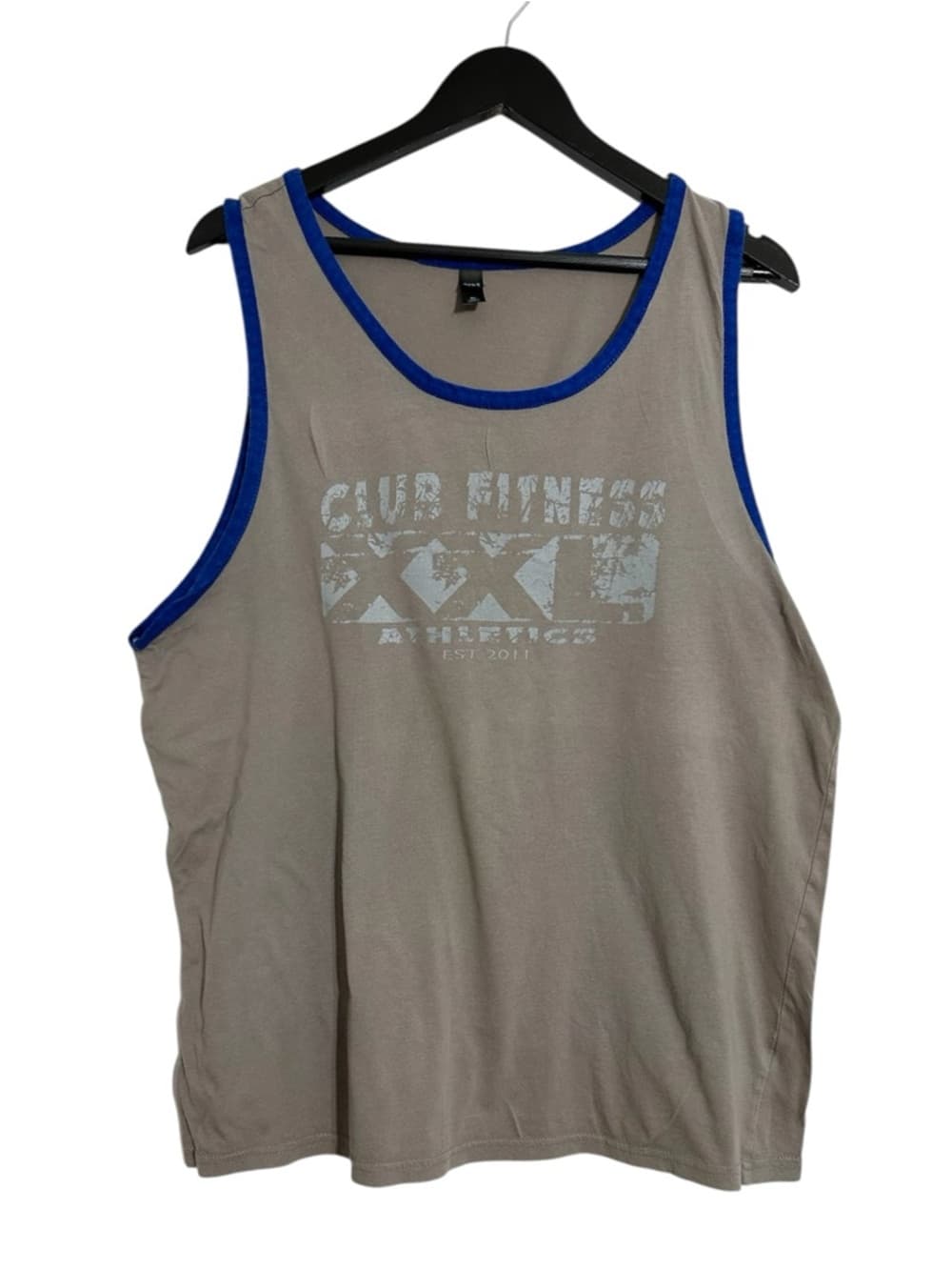 District Club Fitness Graphic Tank Y2K Ringer Size XL Gymcore Loungewear - Thumbnail 6