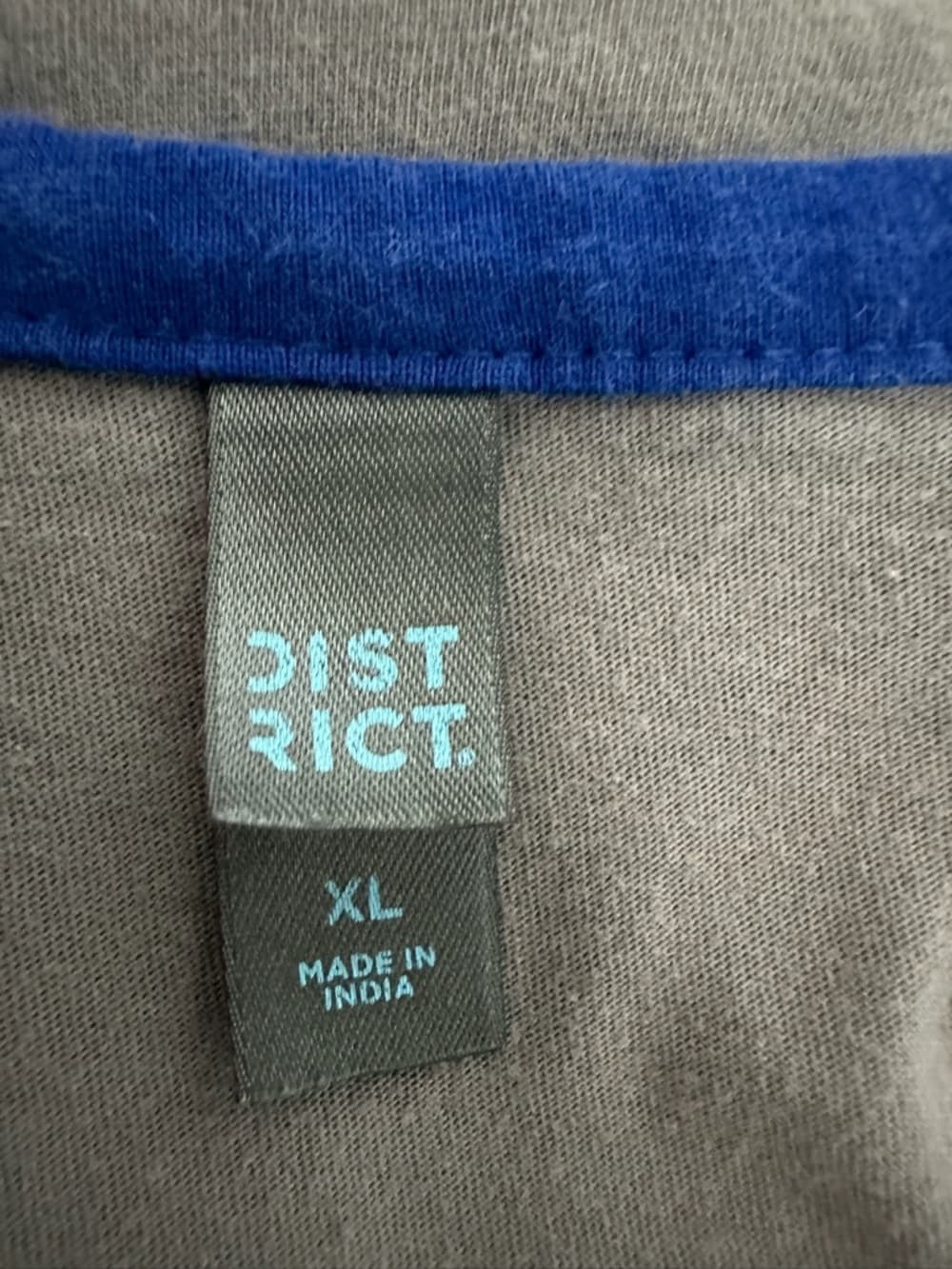District Club Fitness Graphic Tank Y2K Ringer Size XL Gymcore Loungewear - Thumbnail 4