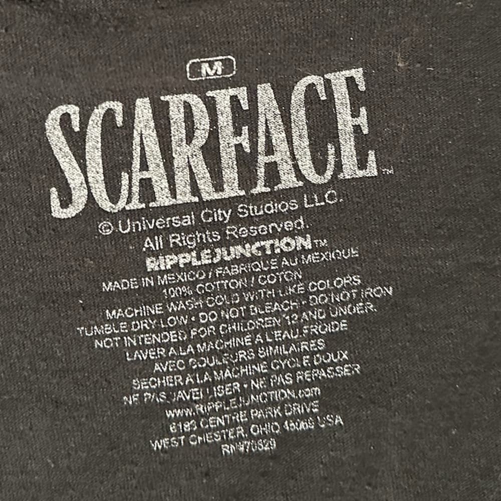 Scarface Ripple Junction The World is Yours Long Sleeve T-Shirt Mens Tee Medium - Thumbnail 7