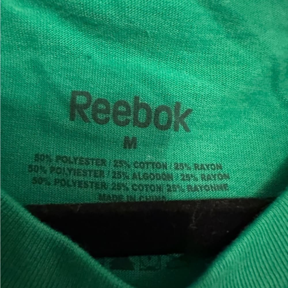 NWT Conor McGregor UFC Reebok Featherweight Champion T-Shirt Green Medium 2017 - Thumbnail 3