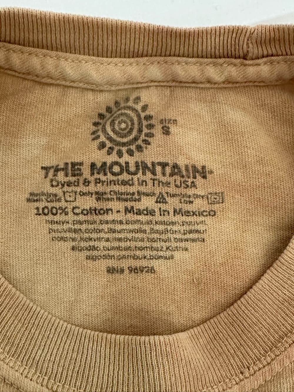 The Mountain Horses and Sun Wild Horses Graphic Tee Nature Western Shirt Small - Thumbnail 4