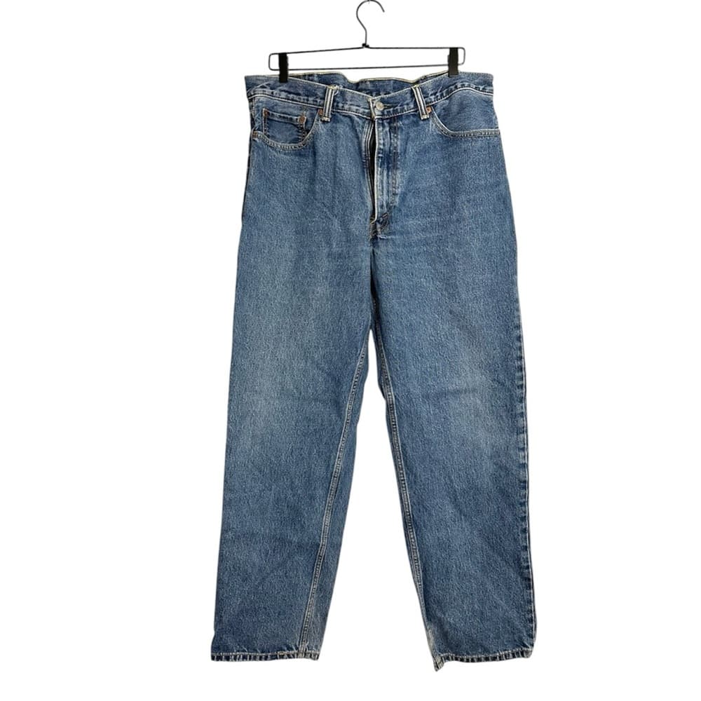 Levi’s 550 Relaxed Fit Blue Denim Jeans 38x32 Men High Rise Classic Vintage Y2K - Thumbnail 16