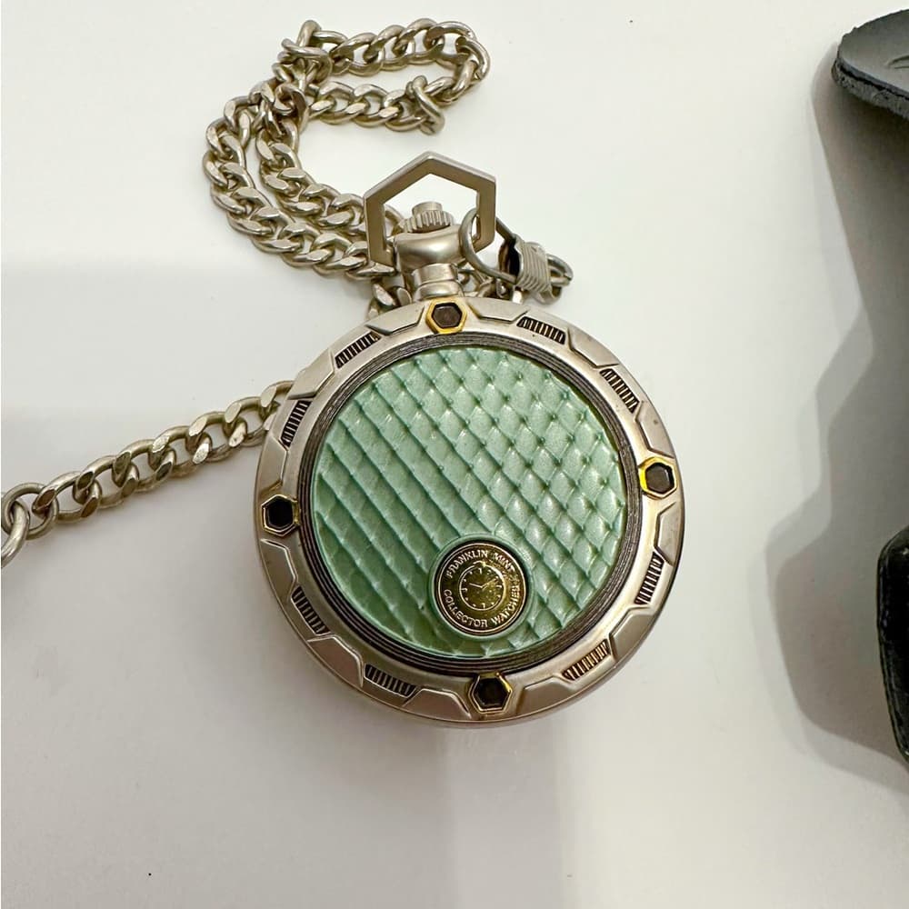 Star Trek Klingon Bird Of Prey Star Ship Official Collectors Pocket Watch - Thumbnail 9