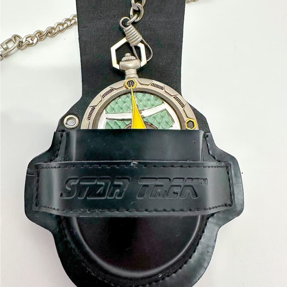 Star Trek Klingon Bird Of Prey Star Ship Official Collectors Pocket Watch - Thumbnail 5