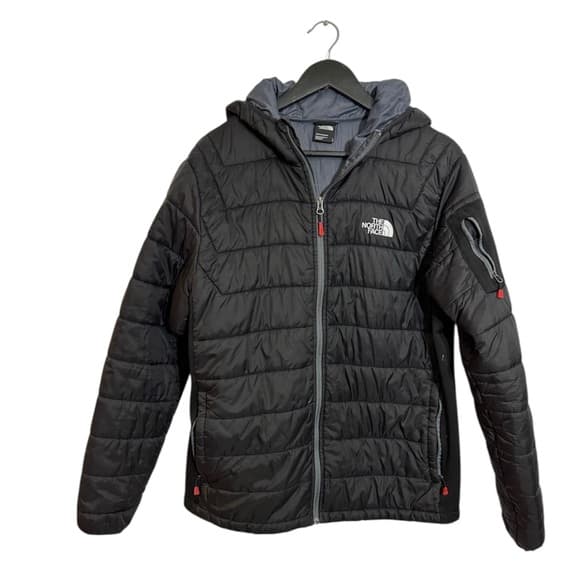 The North Face Men’s Black Aconcagua Hybrid Puffer Jacket Hooded Size Large - Thumbnail 16